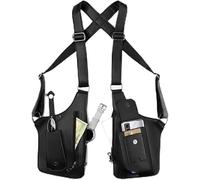 Premium Leather Adjustable Underarm Shoulder Bag for Men & Women, PU Mens Shoulder Bag with Multi Pockets, Anti-Theft Under Arm Shoulder Bag for Travel, Daily Carry & Outdoor