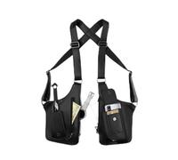Premium Leather Adjustable Underarm Shoulder Bag for Men & Women, PU Mens Shoulder Bag with Multi Pockets, Anti-Theft Under Arm Shoulder Bag for Travel, Outdoor & Daily Carry