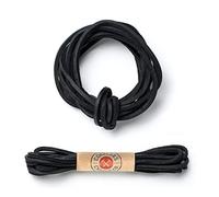 Premium Leather Boot Lace in Black - Premium Quality and Durability