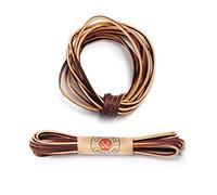 Premium Leather Boot Lace in Burgundy - Premium Quality and Durability