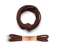 Premium Leather Boot Lace - Premium Quality and Strength, Clay Red, 72"