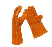 Premium Leather Welding Gloves Welding Protective Gloves for High Temperature Tasks and Industrial Welding Protective Gloves