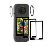 Premium Lens Cap and Screen Film for Insta360X3 Camera Designed for Maximum Protection Against Damage