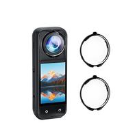Premium Lens Protector Caps For Insta360 X5, Optical Tempered Glass Anti-fog, Anti-fouling, Anti-scratch Lens Guards Accessories