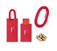 Premium Lighter Repair Kit, Durable Replacement Consumables Pack: 1 Cotton Wick Can Trimmed with Lead Needle & 5 Flints, Compatible Uniquely Shaped Kerosene/Oil Lighters, Ensures Smooth Ignition