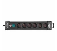 Brennenstuhl Premium-Line, Power Strip 6-Way Color Black