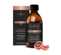 Premium Liposomal Vitamin C for Adults & Kids | High Strength Liposomal VIT C Liquid 1000mg Immunity Support | No Ethanol, No preservatives, Maximum Absorption, Blood Orange Flavour, Vegan