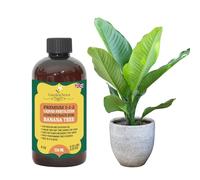 Premium Liquid Banana Tree Fertilizer - 3-1-2 Concentrate for Indoor Plants and Flowers by GardenNova | Organic Plant Food for Banana Trees - 8oz