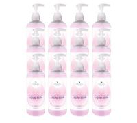 Premium Liquid Hand Soap, 500ml Pack of 12 - Gentle Formula for Cleanliness and Hygiene, Soft on Skin. Scented