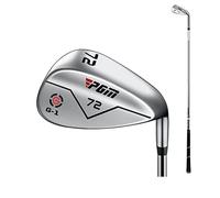 Premium Lob Wedge for Men Women Golf Sand Wedge - 72D High Loft Golf Club Wedges with CNC Textured Bunker for Improved Shots (Silver,72D)