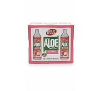 Premium Lychee Aloe Drink With Real Natural Aloe Pieces! A Sweet, Gluten & Lactose Free Beverage In A Bulk Carton Of 12 x 500ml Bottles. This Naturally Different Refreshment Is Perfect For Every Day!!