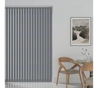 Premium Made to Measure Custom Vertical Blinds - Oasis- Complete Set with Vertical Blind Slats & Rail (Upto 200cm Wide X Upto 130cm Drop)