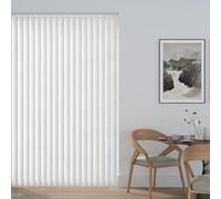 Premium Made to Measure Custom Vertical Blinds - Pacific - Complete Set with Vertical Blind Slats & Rail (Upto 150cm Wide X 250cm Drop)