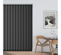 Premium Made to Measure Custom Vertical Blinds - Raindrop Blackout - Complete Set with Vertical Blind Slats & Rail (Upto 250cm Wide X Upto 200cm Drop)
