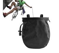 Premium Magnesium - with Adjustable Belt and Pocket, Portable Fitness Equipment, Powder Container | for Climber Athlete Instructor Golf Outdoor Gym Travel