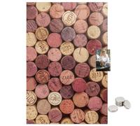 Premium Magnetic Board for School or Restaurant 70x100 Wine Corks