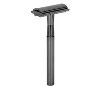Premium Manual Double- for Men - Zinc Alloy Wing- Holder with Non-Slip Ergonomic Handle Barber-Grade
