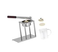 Premium Manual Fruit Press with 500ml Measuring Cup and Flat Strainer Multipurpose Fruit Squeezer with Strainer Manual Juices Press for Small Fruits