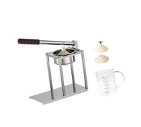 Premium Manual Fruit Press with 500ml Measuring Cup and Flat Strainer Multipurpose Fruit Squeezer with Strainer Manual Juices Press for Small Fruits