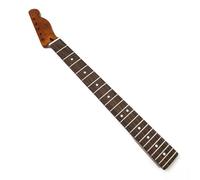 Premium Maple Guitar Neck for Fender Telecaster-Style Guitars, Canadian Maple with Rosewood Fingerboard, Adjustable Truss Rod, 22 Medium Jumbo Frets,Bone Nut (B-21 Frets-Tuning Rod (Bottom of Neck))