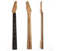 Premium Maple Guitar Neck For Fender Telecaster-Style Guitars with Rosewood Fretboard, 22 Frets, Adjustable Truss Rod, High-Gloss Polyurethane Finish Replacement/Upgrade for Guitars