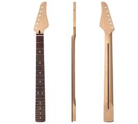 Premium Maple Guitar Neck for Suhr & Compatible Fender Strat Electric Guitars, 22 Frets with Rosewood, Adjustable Truss Rod, 42mm Bone Nut, 10mm Peg Holes, Right-Hand Replacement Neck