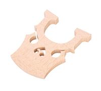 Premium Maple Wood Cello Bridge Replacement Parts Crafted for Superior Sound Transmission and Easy Installation for 4/4 and 3/ Cellos - Durable Instrument Accessory (4/4)