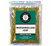 Premium Marshmallow Leaf | Stick-Free & Pre-Ground | Packed in the UK | Botanical Loose Herbal Leaf Tea (100g)