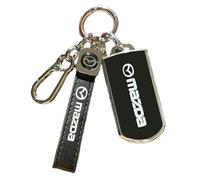 Premium Material Car Key Cover for Mazda CX-5 2019 2020 2021 2022 2023 2024 2025, Protective Key Fob Case Protector, Durable Remote Control Shell, Anti Scratch Keychain Accessories,Black2