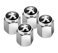 Premium Material Tyre Valve Stem Caps for Peugeot 206 3 Doors 2002 2003 2004 2005 2006 2007 2008 2009 2010, Leak Proof Wheel Dust Covers, Car Accessories, Tire Valve Caps, Durable Valve Stem Covers