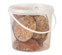 Premium Mealworm Coconut Halves, Wild Bird Food, 2.5L
