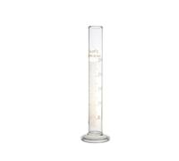 Premium Measuring Cylinder with Round Base & Graduations Chemistry Lab Spout Measure 5/10/25/50ml Glass Measuring Cylinder