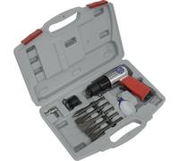 Premium Medium Stroke Air Hammer Kit With Soft Grip And Handle Exhaust