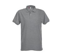 Premium Melange Polo Shirt Clique Grey XXL