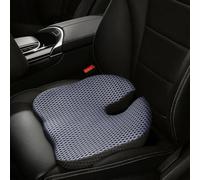 Premium Memory Foam Car Seat Cushion - Orthopedic Gel-Infused Pad for Sciatica & Lower Back Pain Relief - Ergonomic Lumbar Support for Driving, Office Chair, Wheelchair, Car, Truck, Office
