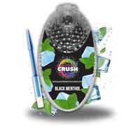 Premium Menthol Crush Balls for Cigarettes - Black Manthol Flavour Crushballs - Natural Ingredients For Pure Menthol Filter Tips - British Quality Crushballs For Cigarettes
