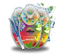 Premium Menthol Crush Balls for Cigarettes - Natural Ingredients For Pure Menthol Filter Tips - British Quality Crushballs For Cigarettes (Mixed Fruits, 3 Packs)