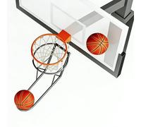 Premium Metal Basketball Rebounder - Auto Ball Recovery Solo Training Accessory, Heavy-Duty Professional Practice Gear for Efficient Solo Drills