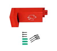 Premium Metal Chicken Feed Dispenser with Roomy Design for Multiple Birds Resistant Feeder