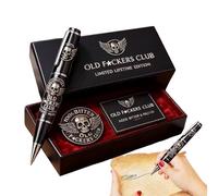 Premium Metal Pen Set - Luxury Fountain Pen Design, Aesthetic Collector's Display, Artistic Writing Precision, Comfortable Creative Tool | Journaling, Drawing, Sketching, Doodling