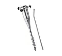 Premium Metal Sand Screw Umbrella Holder for Secure Placement in Grass or Sandy Areas Umbrella Ground Mooring