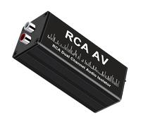 Premium Metal Sound Ground Looping Isolator Eliminates and Filter for Studio Equipment Clear Sound Filter