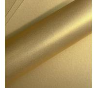 Premium Metallic Paper with Real Gold Pigments - A4 (8.27 x 11.7 in) - 120gsm (32lb Bond) Shimmer Certificate & Cardstock Sheets for Inkjet & Laser Printers - Ideal for Awards, Invitations (500)