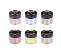 Premium Mica Powder Pigment 4 Colors 20g Each Powder Set Metallic Effect Epoxy Resin Color Nail Polish Soap Making Colorants Natural