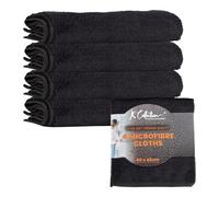Premium Microfibre Cleaning Cloth -- Multifunctional Heavyweight (400gsm) Reusable - XL (40x40cm) and Jumbo (50x70cm) Size - Lint Streak Free Washable Duster for Professional and Home, Office & Garage
