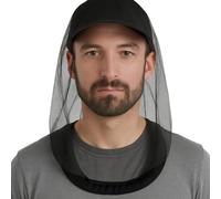 Premium Midge Head Net 1 Pack Extra Large Mosquito Net with Ultra-Fine Mesh (620 Holes/In²), Tear-Resistant Fly & Bug Protection for Camping, Hiking, Fishing Fits Over All Hats for Men & Women