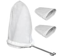 Premium Milk Teas Brewing Set Durability Metal Filter Basket and Washable Bags for Coffee Leaf Preparation Tool Coffee Filter Set