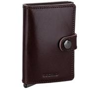 Premium+ Miniwallet Dusk, dark brown, 65 × 102 × 21 mm