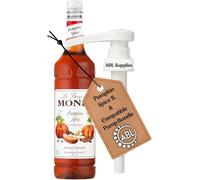 Premium Monin Pumpkin Spice Coffee Syrup 1L Coffee + Monin compatible Pump