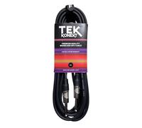 Premium Mono Jack Cable for a Clear Audio Signal, plus Cable Tie, for professional DJ, Musicians, stage and studio (2x 6m)